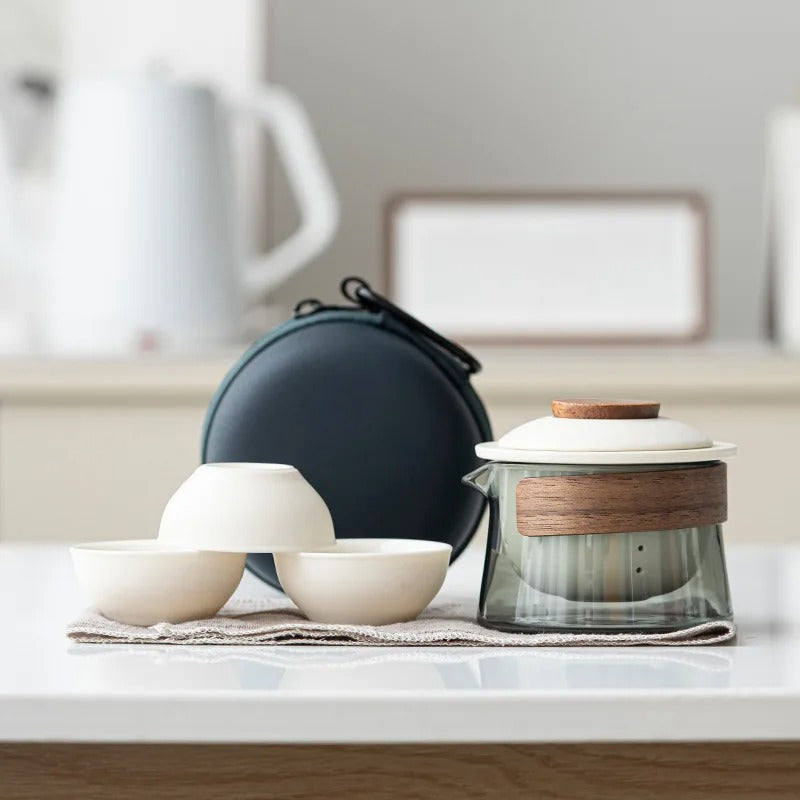 Teapot and Tea Cup Set Kit