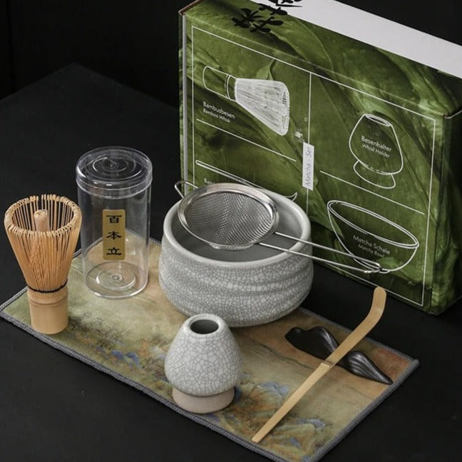 Natural Bamboo Matcha Tea Set