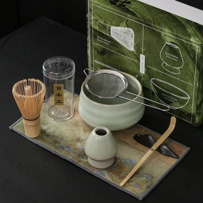 Natural Bamboo Matcha Tea Set