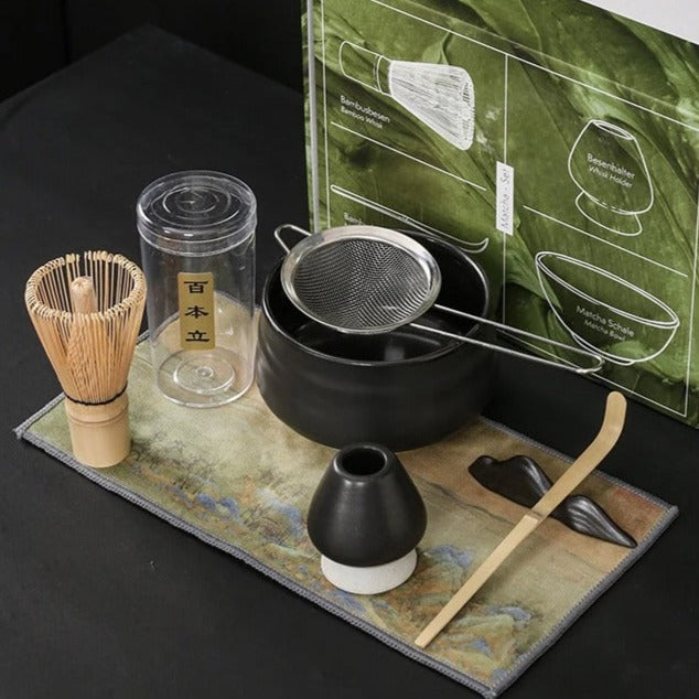 Natural Bamboo Matcha Tea Set