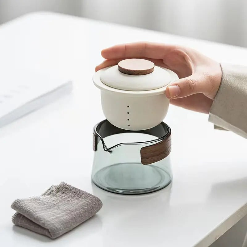 Teapot and Tea Cup Set Kit