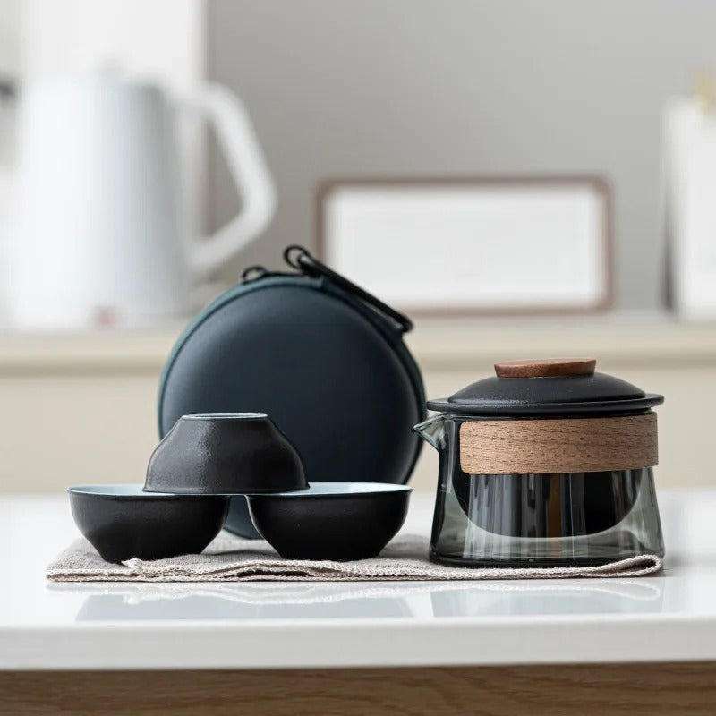 Teapot and Tea Cup Set Kit