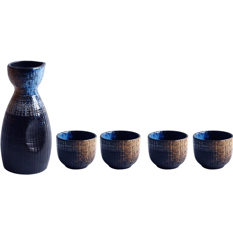 ANTOWALL Japanese Sake Set Ceramic Gift Box