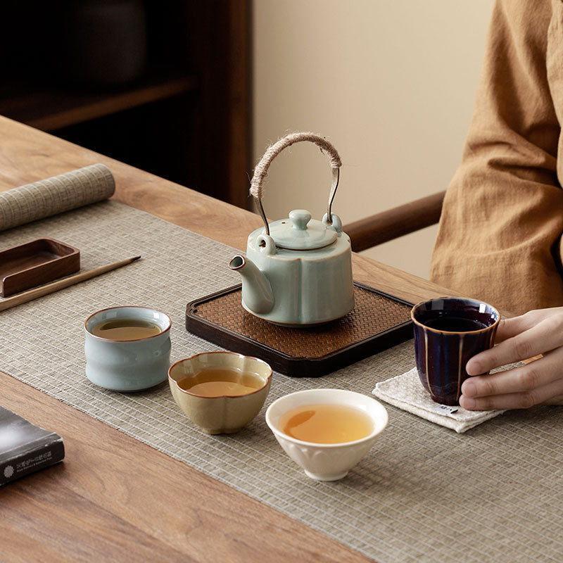 Five Famous Kiln Tea Set Suit