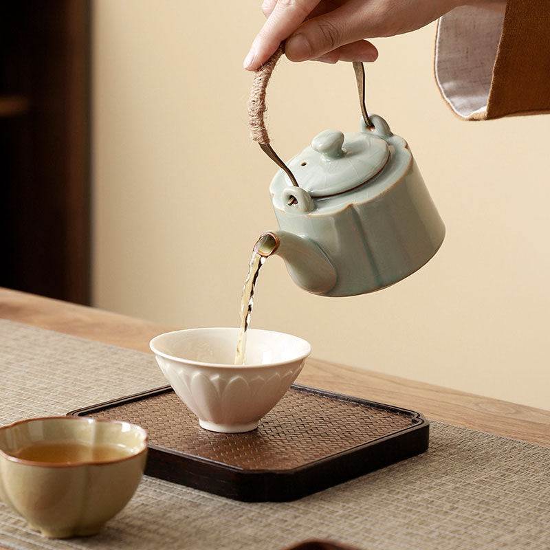 Five Famous Kiln Tea Set Suit