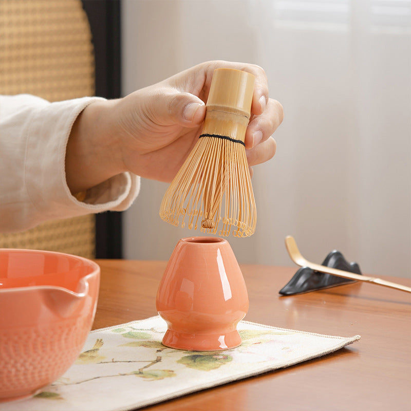 Matcha 7-piece Tea Set Suit Tea Whisk Matcha Bowl