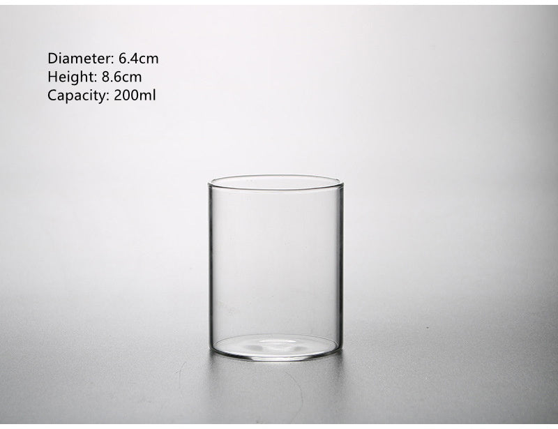 5-piece Matcha Transparent Glass Set Whisky Brewing Tool