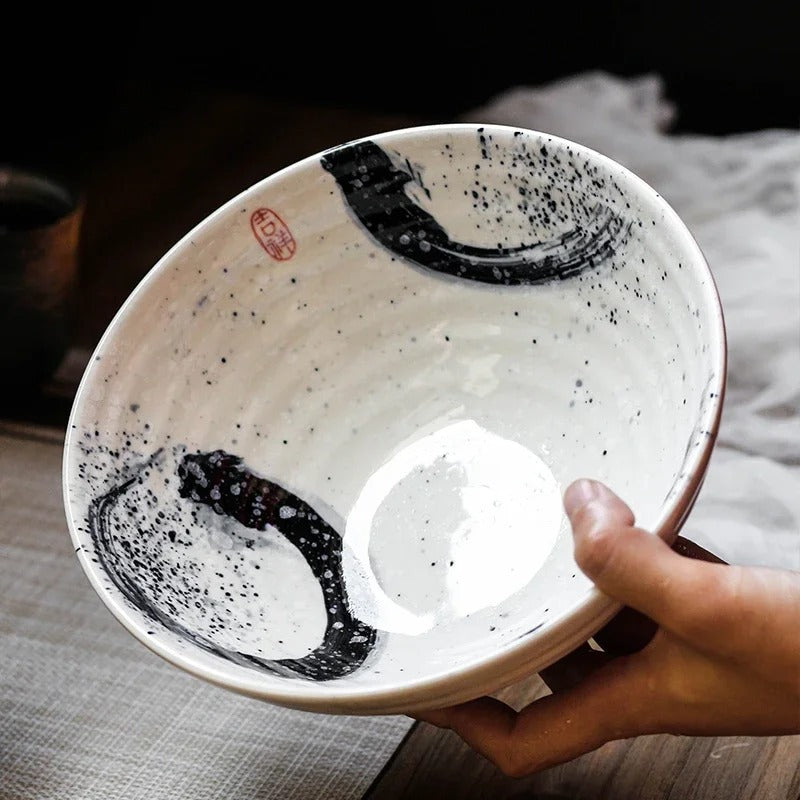 Japanese style large bowl