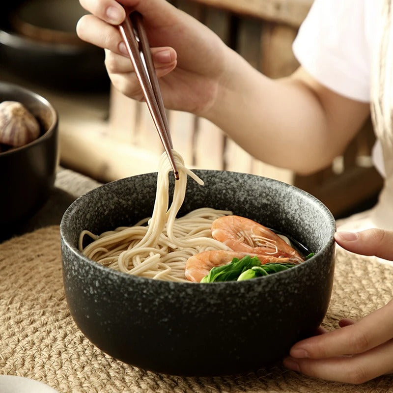 Japanese Style Ceramic Ramen Bowl