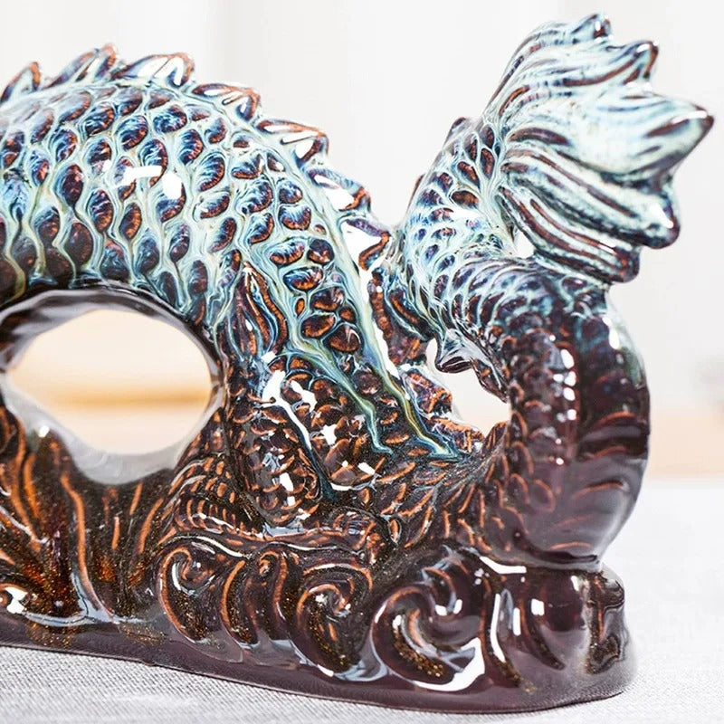 Dragon tea set Chinese Kung Fu