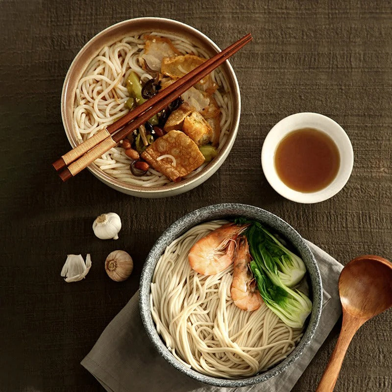 Japanese Style Ceramic Ramen Bowl