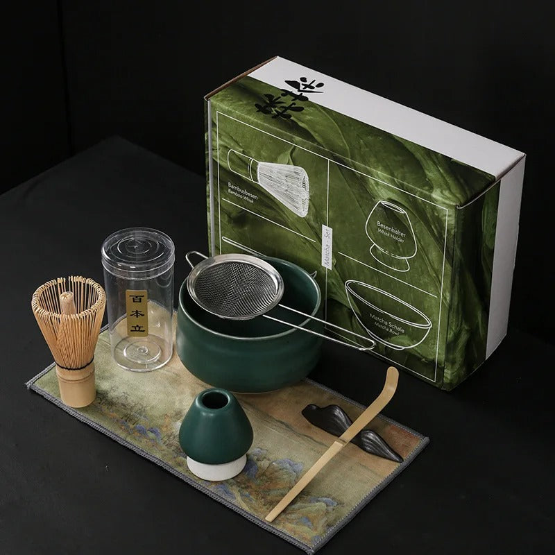 Natural Bamboo Matcha Tea Set