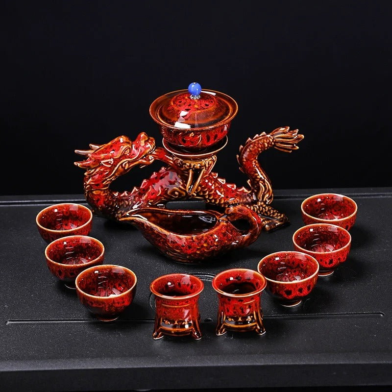 Kung Fu Dragon Teaset