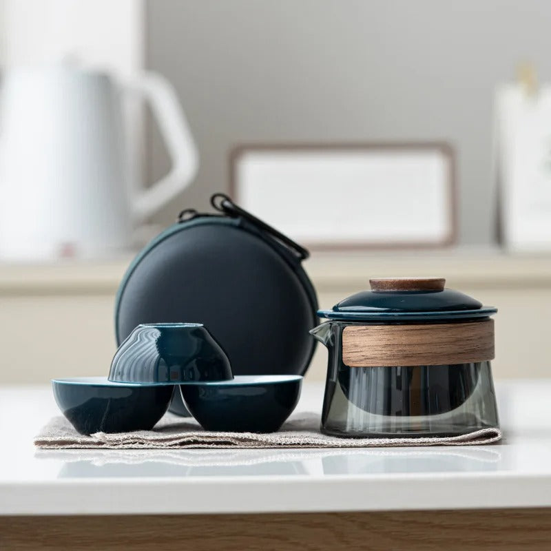 Teapot and Tea Cup Set Kit